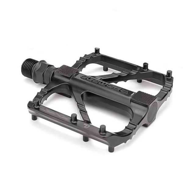 

bike pedals one pair promend bicycle replacement non-slip platform steel flat anti-slip mtb road