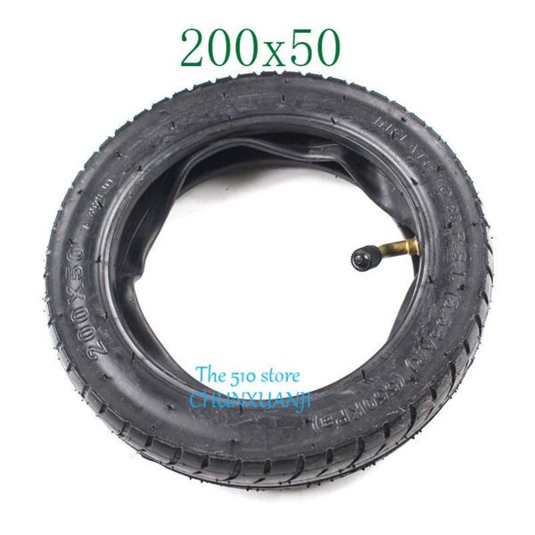 

motorcycle wheels & tires 8x2'' electric gas scooter wheelchair wheel pneumatic tire 200x50 tyre and inner tube 8"