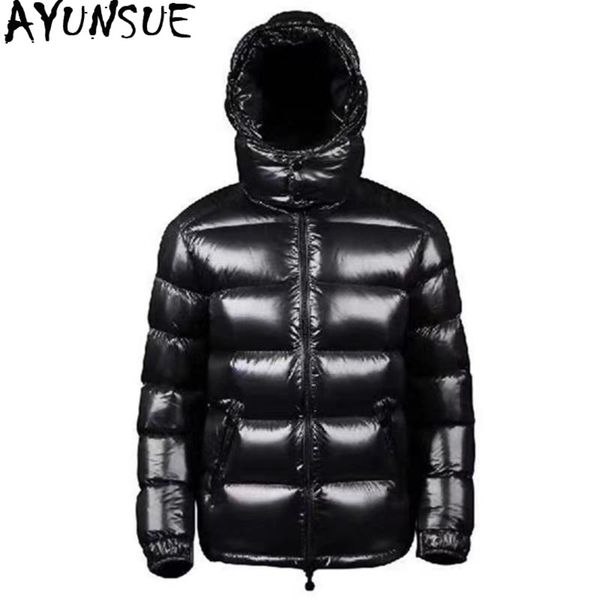 

Afun men's hooded et, duck down warm coat, winter clothing, kj46302020 NEW, Black