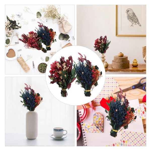 

2pcs fresh dried flowers decor diy materials diy eternal flower kits