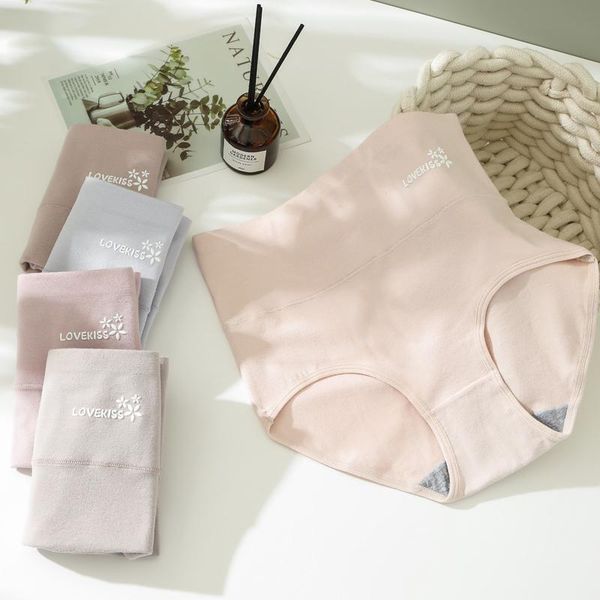 

women's panties 5pcs lot seamless underwear women set solid color without fading breathable cotton plus size envio gratis, Black;pink