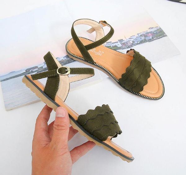 

sandals low heels women light summer slides leather pumps shoes woman ladies gladiator female mujer sapato feminino sf0701, Black