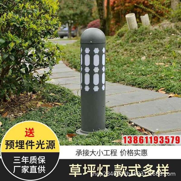 

outdoor waterproof solar column landscape garden lawn lamp