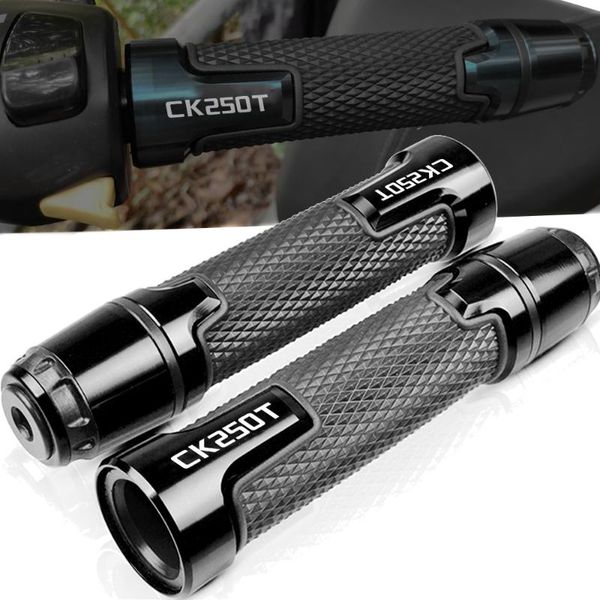 

handlebars for kymco downtown 250t 7/8'' 22mm universal motorcycle hand grip ends accessories handle handlebar grips with logo