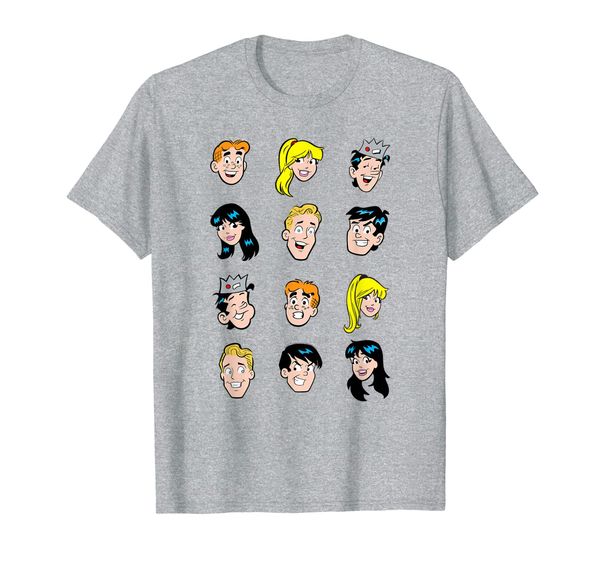 

Archie Group Heads T-Shirt, Mainly pictures