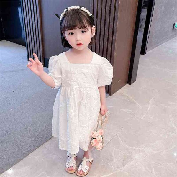 Gooporson Fashion Kids Abiti per ragazze Costume Summer Little Children Clothes Coreano manica corta Princess Dress Vestidos 210715