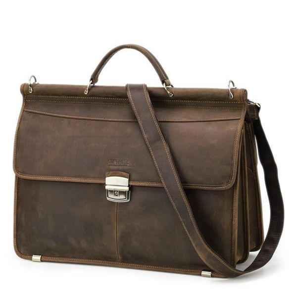 

briefcases design suitable for 15.4-inch computer men's designer business briefcase, large capacity cowhide bag high-quality luxury