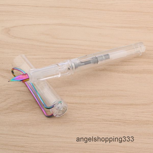 

transparent pen hars silver strip ef nib fill letterhead office school supplies