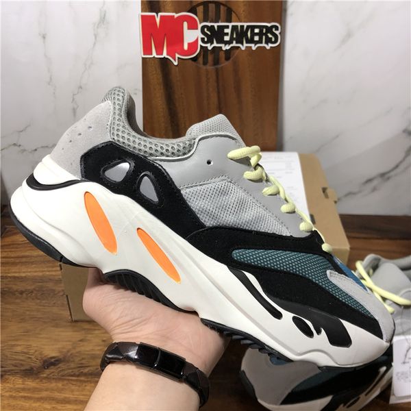 

kanye west running shoes 700 wave runner inertia reflective tephra solid grey utility black vanta men women sport sneakers shoes