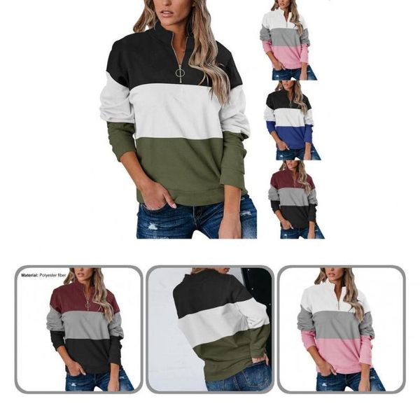 

women's hoodies & sweatshirts comfortable stylish loose long sleeve sweatshirt blouse accessory women for gathering, Black