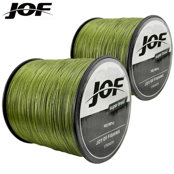 

braid line jof pe braided fishing 1000m 500m 300m 4 strands multifilament carp wire 10-120lb