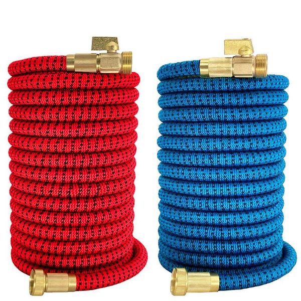 

watering equipments 3/4 garden hose flexible pipe double latex high pressure car wash gardens supplies irrigation