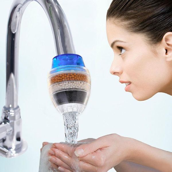 

kitchen faucets 10pc coconut carbon home household mini faucet tap water filter clean purifier filtration cartridge dropshiping