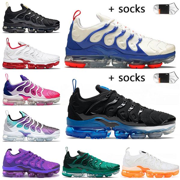 

2021 tn plus running shoes men women worldwide black coconut milk hyper royal pure platinum white atlanta tns outdoor sports sneakers traine, White;red