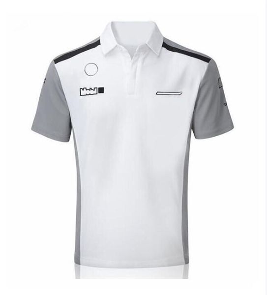 Verão F1 T-shirt Nível 1 Fórmula Fleet Racing Serviço Polo Camiseta Customização Comparativa Oficial