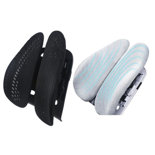 

seat cushions 094d car breathable lumbar cushion waist support relieve back pain pillow