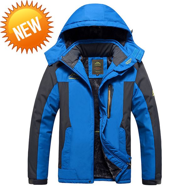 

20 degree winter parkas men down jacket male white duck hooded outdoor thick warm padded snow coat oversized m-4xl, Black