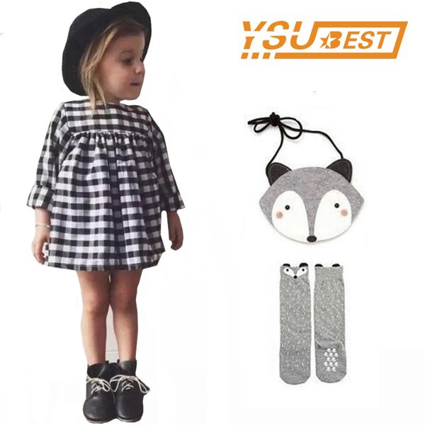 

baby girls long sleeve plaid children dresses latest models baby girls dress costume european vestido kids party clothing, Red;yellow