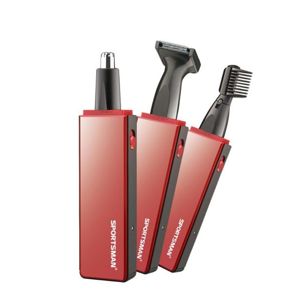 

electric nose & ear trimmers 3in1 trimmer men's shaver rechargeable hair removal eyebrow trimer safe lasting face care tool