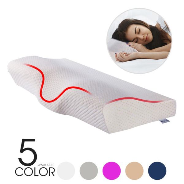 

pillow memory foam fluffy sleeping pillows butterfly rebound long backrest throw funny