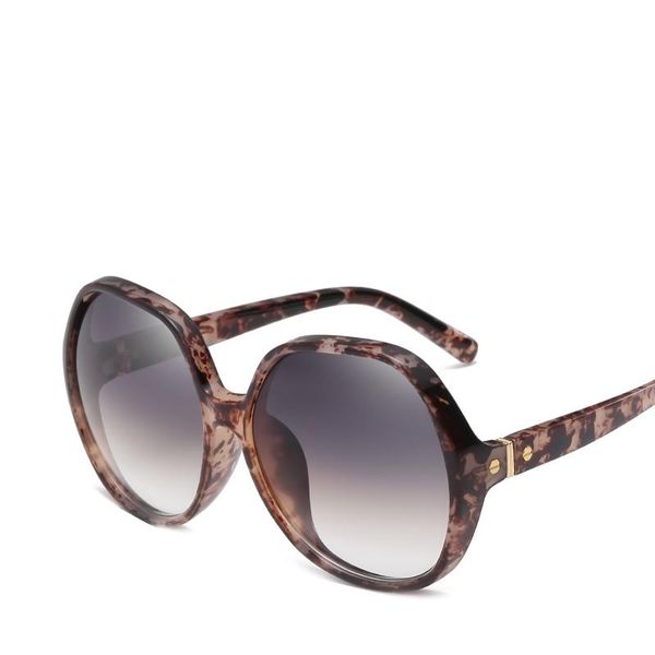 

ladies oversized round sunglasses 2021 fashion brand designer big large sun glasses women retro feminino uv400, White;black