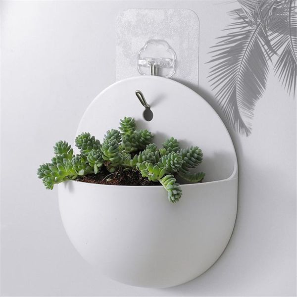 

vases decorative plastic hanging planters pot fashion wall mounted flowers planter garden indoor decor for succulent plants