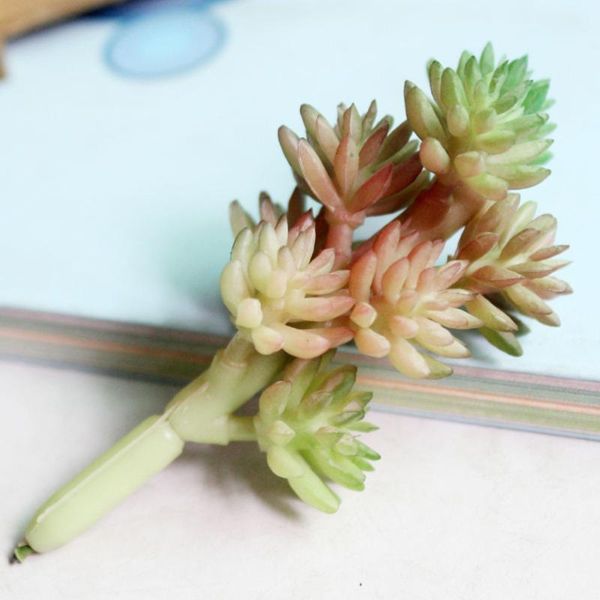 

realistic artificial succulent small succulent plants unpotted for home garden decoration (pic. 1)