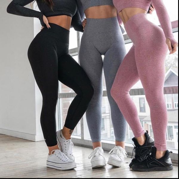 

10 colors high waist seamless women leggings for fitness workout leggins legging legins jeggings woman pants, Black