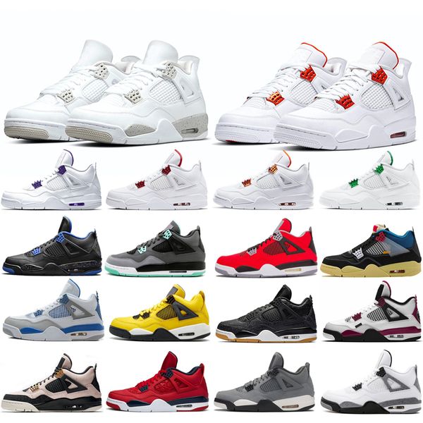 

carnival 4 men basketball shoes 4s cement pure money customize women mens sneaker outdoor sports trainer comfortable