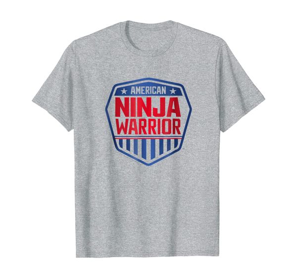 

american ninja warrior comfortable t-shirt - official tee, White;black