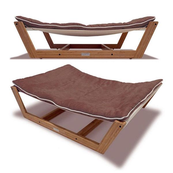 

kennels & pens dog bed cat hammock solid wood pet sofa removable and washable exported to europe the united states four