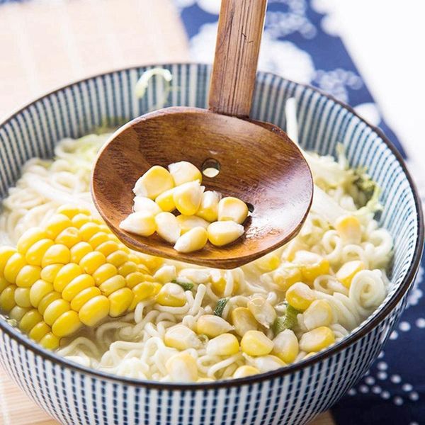 

long handle large spoon ajisen ramen spoon drink soup tortoise shell pot ramen 1 and 1 colander