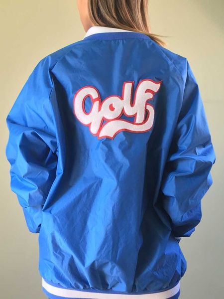 

golf blue air force jacket vwqp, Black;brown