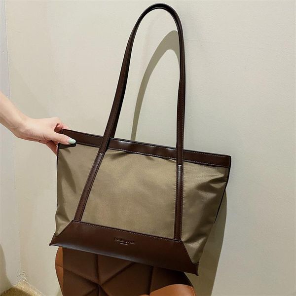 

evening bags autumn winter shoulder bag fashion texture women handbags large-capacity simple shopping female brand designer tote