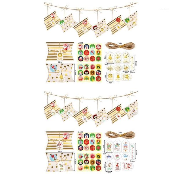 

christmas decorations party supplies pillow box pouch paper bags for kids packing storage holiday supply