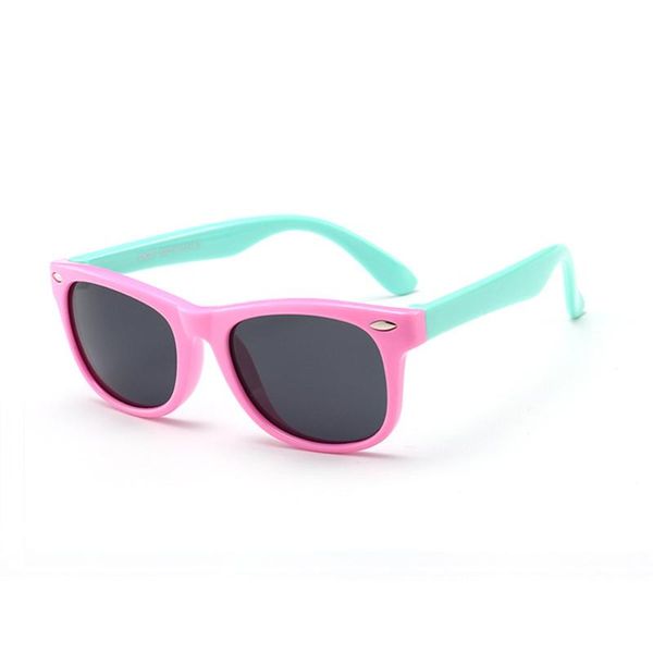 

sunglasses yzahnegn- 2021 kids polarized tr90 boys girls sun glasses silicone safety gift for children baby uv400 ey, Blue