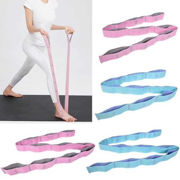 

resistance bands 2021 yoga pull strap belt elastic latin dance stretching band loop pilates