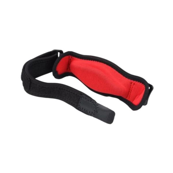 

elbow & knee pads sport brace adjustable protector pad sponge gear for basketball badminton tennis red, Black;gray