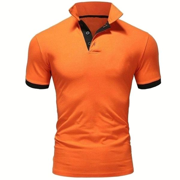 

men's polos summer shirt casual blank printing short sleeve pure cotton fashion solid color, White;black
