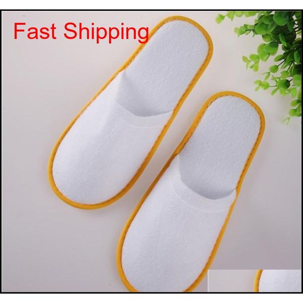 

travel l spa disposable slippers indoor non woven home white sandals babouche home guest shoes outdoor gadget port jllbms bdesybag
