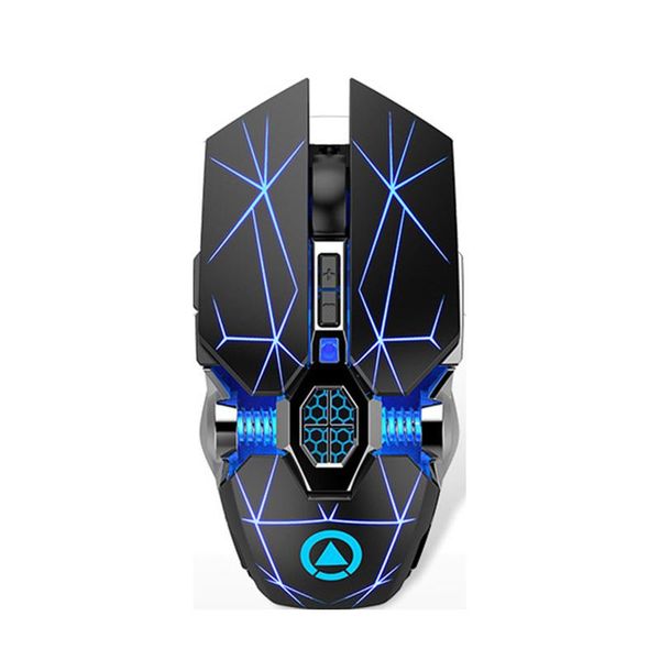 

mice gaming mouse rechargeable wireless silent led backlight 2.4g usb 1600dpi computer accessories