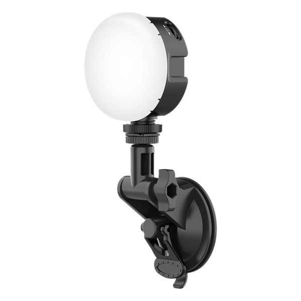 

vijim vl69 270 degree led video light with suction cup 2500k-6500k 800 lux soft diffuser online meeting laplight kit