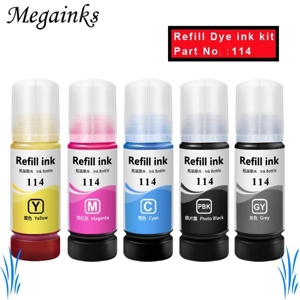 

ink refill kits 114 kit for dye et-8500 et-8550 printer