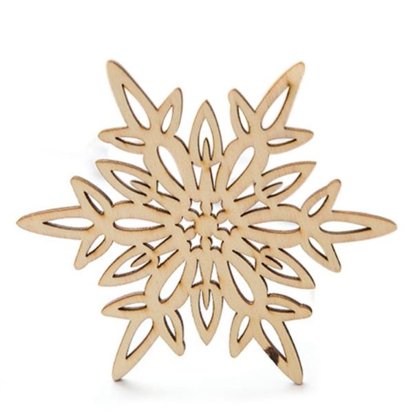 

mats & pads 10pcs three retro hollow style wooden carved snowflower coasters cup mat table home supplies