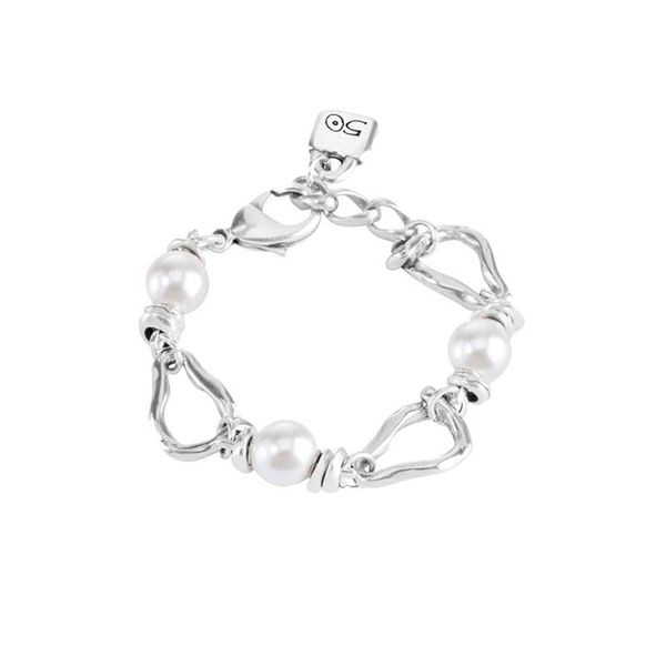 

charm bracelets wholesale fashion sliver chain bracelet pearl charms for jewelry making 19cm cute products, Golden;silver