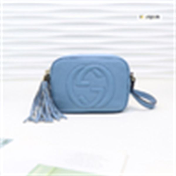 

m308364 new light blue leather cross-body bag women handbags iconic handles shoulder bags totes cross body bag clutches, Blue;pink