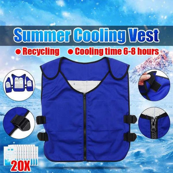 

cycling caps & masks cooling vest sports fast cool vestwear outdoor for activity, Black
