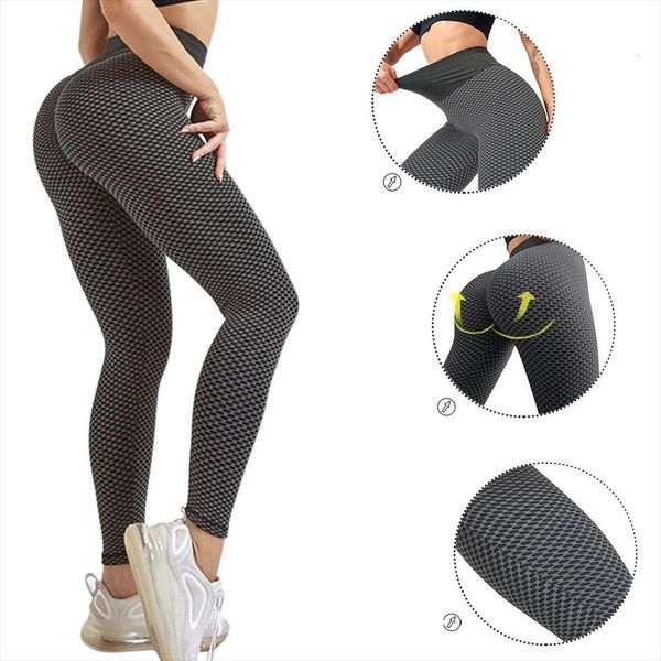 

stretch solid color fitness women leggings running gym sports mid waist ankle length active pants jacquard fabric sweatpant, Black