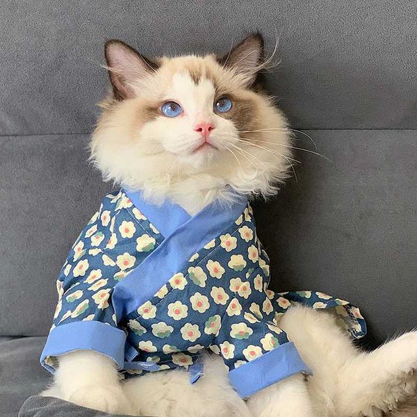 

cat costumes pet dog chinese style clothes hanfu