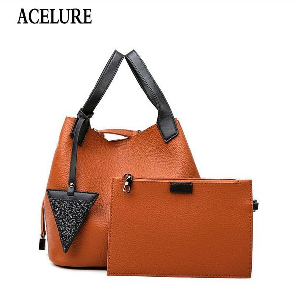 

evening bags acelure casual fashion women messenger crossbody bag female designer pu leather handbags shoulder + purse